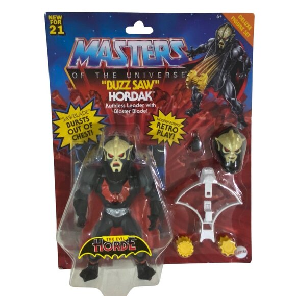 Masters of the Universe Buzz Saw Hordak with Blaster Blade Evil Horde Figure Set - Picture 1 of 4